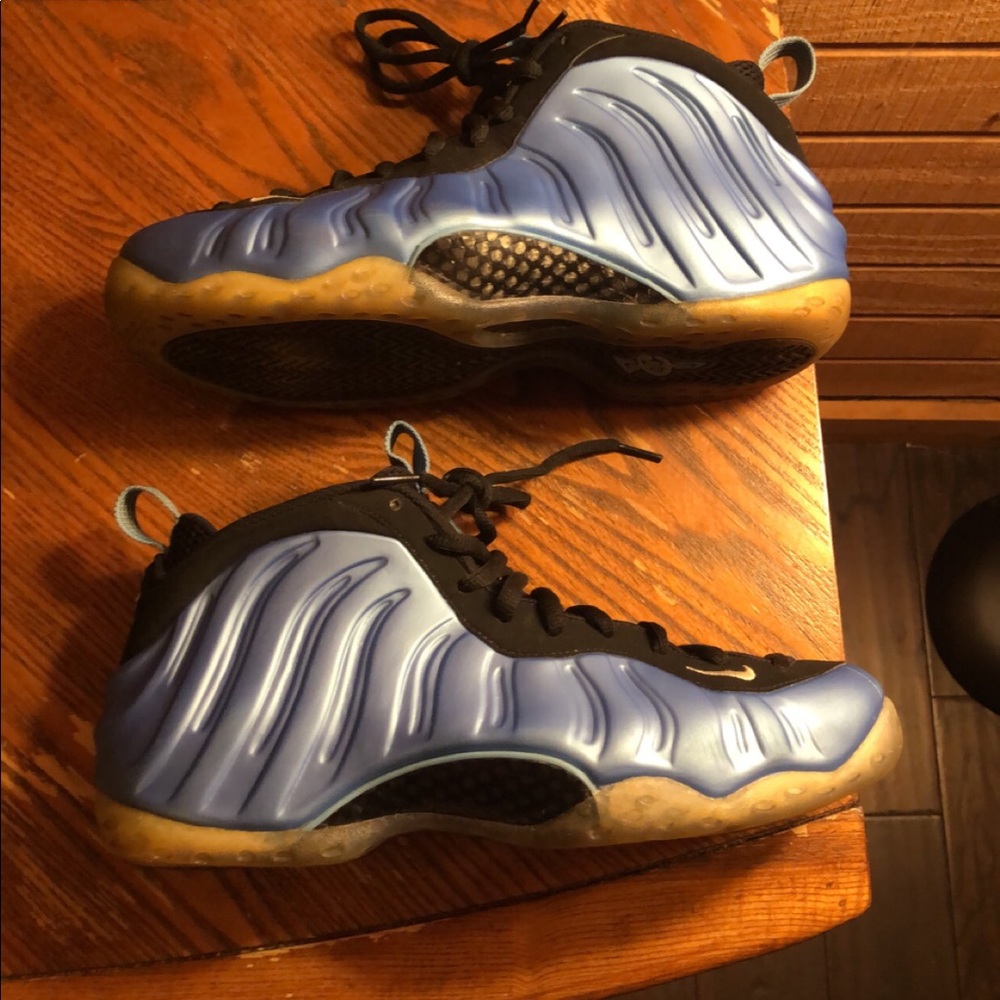 Foamposite 'university blue'